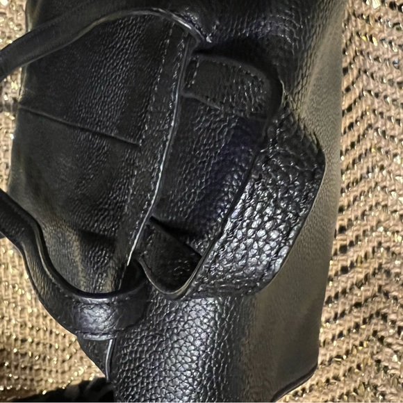 Kate Spade Black Pebbled Leather Backpack - Picture 5 of 11